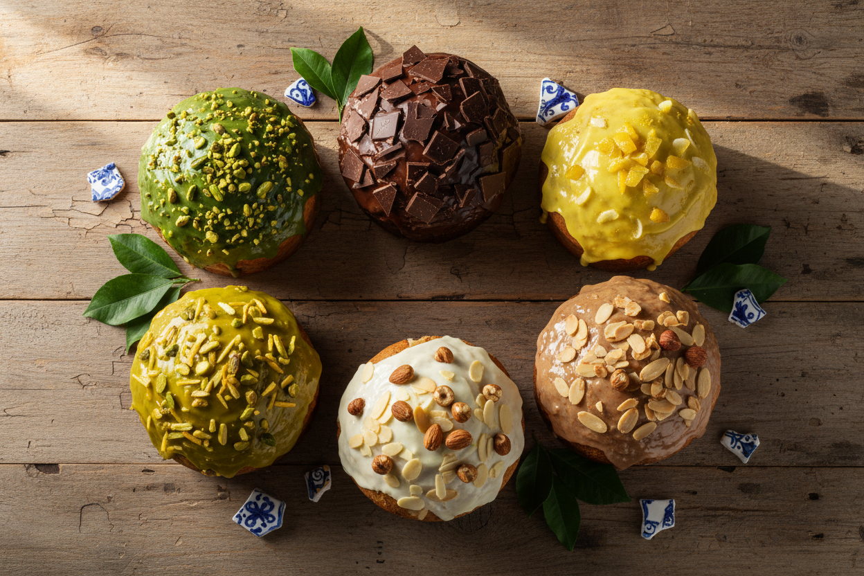 Panettoni Siciliani Glassati di vari gusti